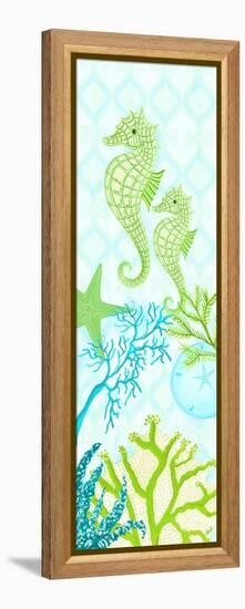 Seahorse Reef Panel II-Andi Metz-Framed Stretched Canvas