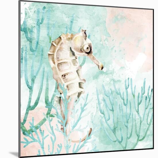 Seahorse Swim-Kimberly Allen-Mounted Art Print