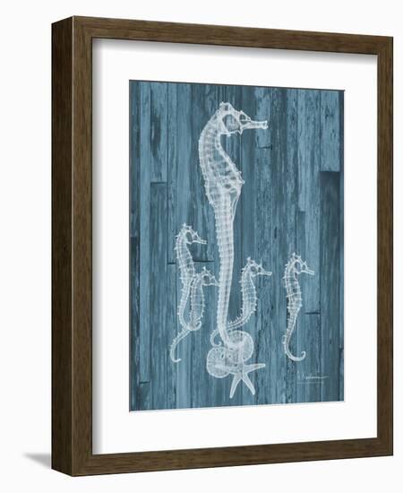 Seahorse Wood-Albert Koetsier-Framed Art Print