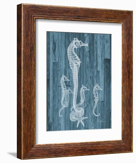 Seahorse Wood-Albert Koetsier-Framed Art Print