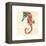 Seahorse-Sara Berrenson-Framed Stretched Canvas