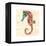 Seahorse-Sara Berrenson-Framed Stretched Canvas