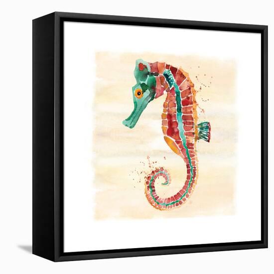 Seahorse-Sara Berrenson-Framed Stretched Canvas