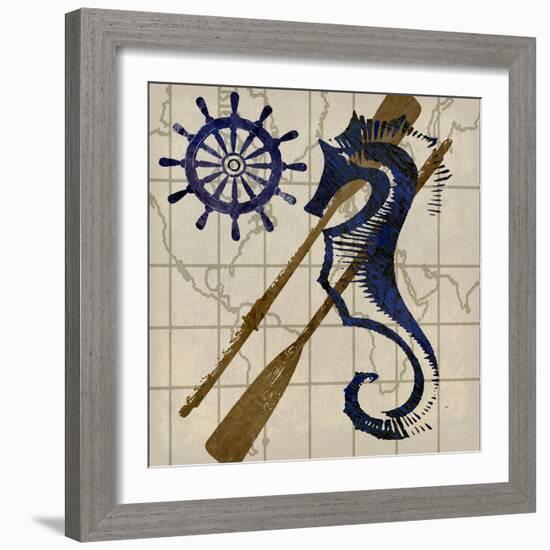 Seahorse-Karen Williams-Framed Giclee Print