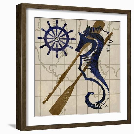 Seahorse-Karen Williams-Framed Giclee Print