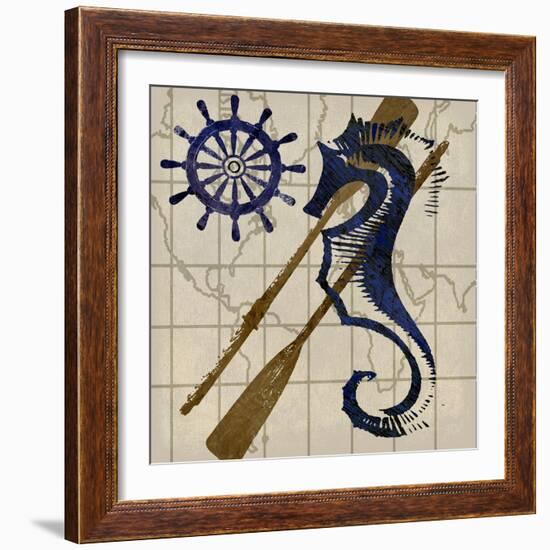 Seahorse-Karen Williams-Framed Giclee Print