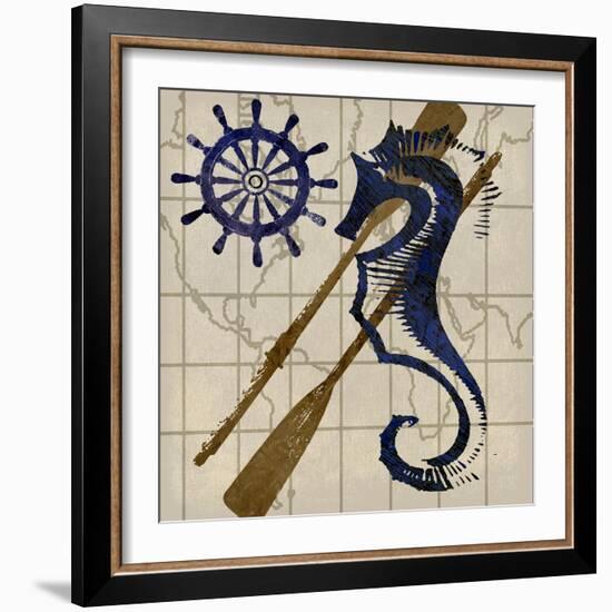 Seahorse-Karen Williams-Framed Giclee Print