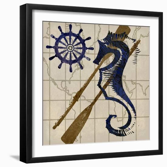 Seahorse-Karen Williams-Framed Giclee Print