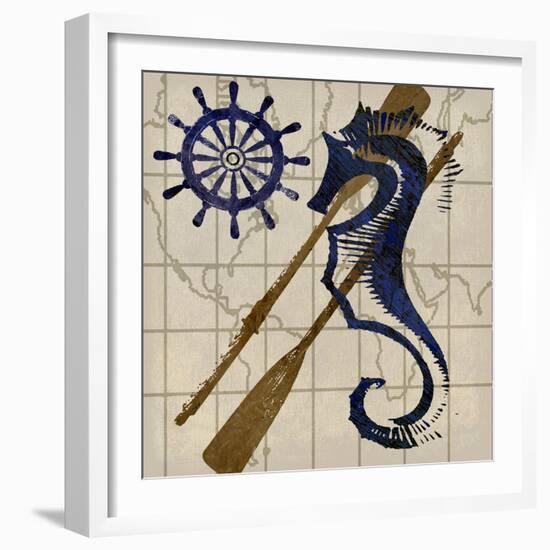 Seahorse-Karen Williams-Framed Giclee Print