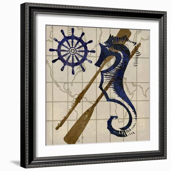 Seahorse-Karen Williams-Framed Giclee Print