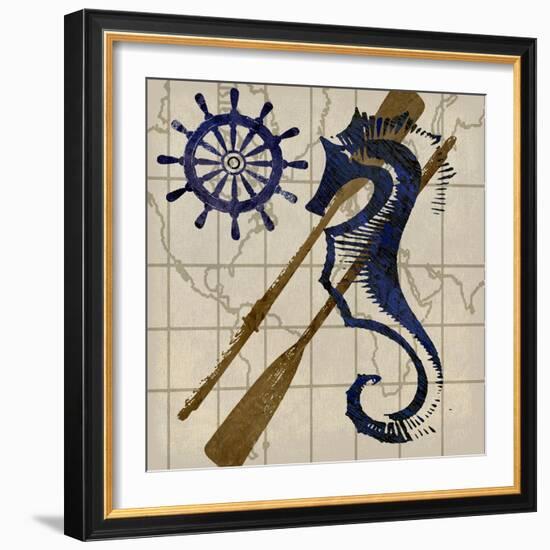 Seahorse-Karen Williams-Framed Giclee Print