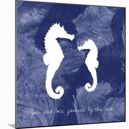 Seahorse-Erin Clark-Mounted Giclee Print