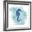 Seahorse-Erin Clark-Framed Giclee Print