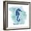 Seahorse-Erin Clark-Framed Giclee Print