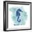 Seahorse-Erin Clark-Framed Giclee Print