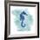 Seahorse-Erin Clark-Framed Giclee Print