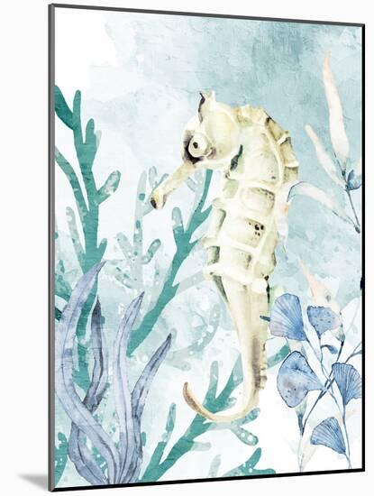 Seahorse-Kimberly Allen-Mounted Art Print