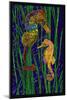 Seahorses - Paper Mosaic-Lantern Press-Mounted Art Print
