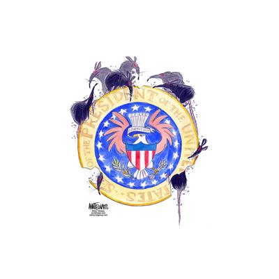 Seal Of The President Of The United States E Pluribus Unum Art