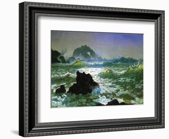 Seal Rock-Albert Bierstadt-Framed Art Print