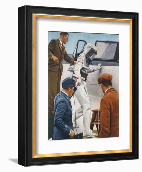 Sealed flying suit, 1938-Unknown-Framed Giclee Print