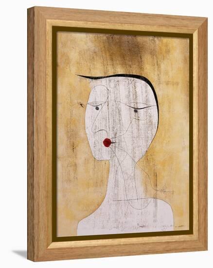 Sealed Woman-Paul Klee-Framed Premier Image Canvas