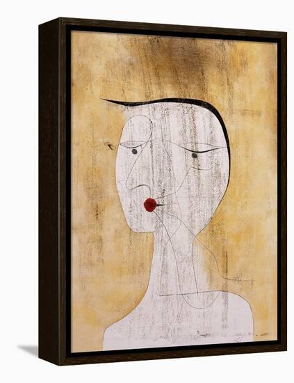 Sealed Woman-Paul Klee-Framed Premier Image Canvas