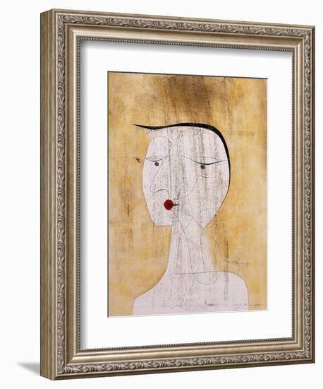 Sealed Woman-Paul Klee-Framed Premium Giclee Print