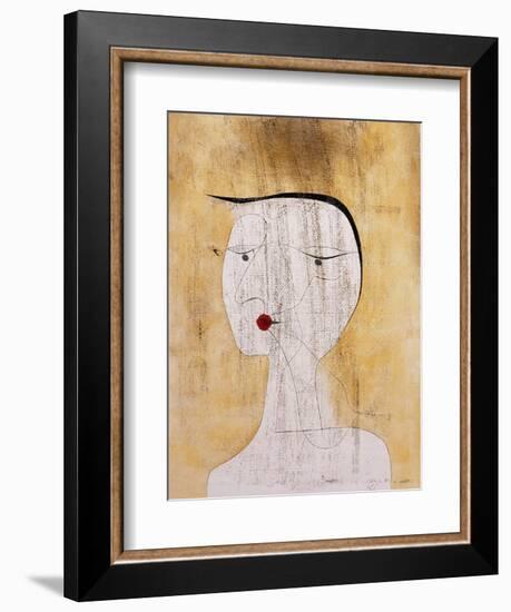 Sealed Woman-Paul Klee-Framed Premium Giclee Print