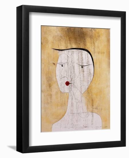 Sealed Woman-Paul Klee-Framed Premium Giclee Print