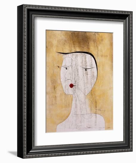 Sealed Woman-Paul Klee-Framed Premium Giclee Print