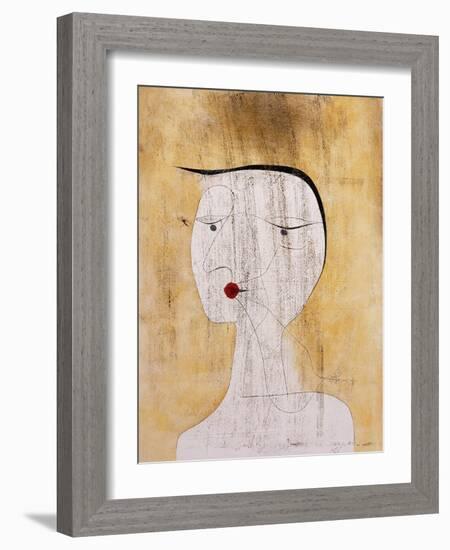 Sealed Woman-Paul Klee-Framed Giclee Print