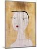 Sealed Woman-Paul Klee-Mounted Giclee Print