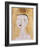 Sealed Woman-Paul Klee-Framed Giclee Print