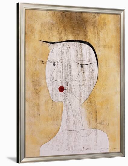 Sealed Woman-Paul Klee-Framed Giclee Print