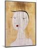 Sealed Woman-Paul Klee-Mounted Giclee Print