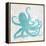 Sealife on Coral V-Julie DeRice-Framed Stretched Canvas