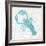 Sealife on Coral VI-Julie DeRice-Framed Premium Giclee Print
