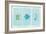 Sealife Rectangle IV-Julie DeRice-Framed Art Print