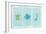 Sealife Rectangle IV-Julie DeRice-Framed Art Print