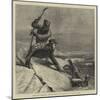 Seals and Sealskins, Hunters Killing the Seals in the Arctic Regions-Samuel Edmund Waller-Mounted Giclee Print