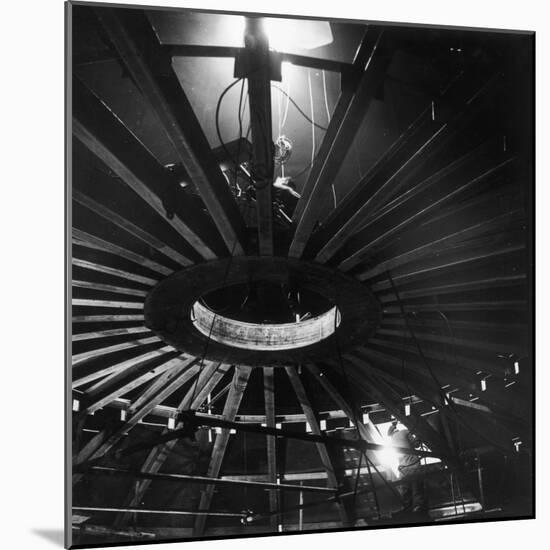 Seam Welding under Arc Lighting-Heinz Zinram-Mounted Photographic Print