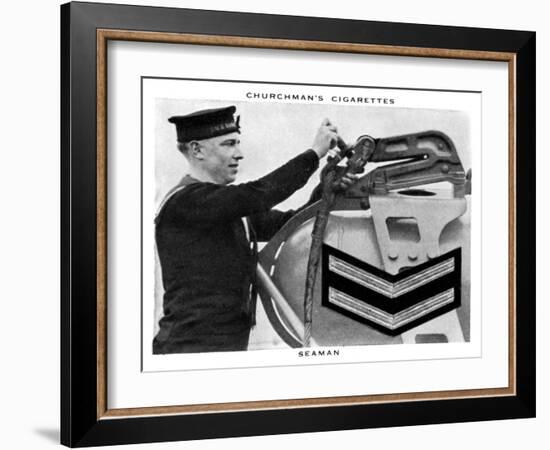 Seaman, 1937-WA & AC Churchman-Framed Giclee Print