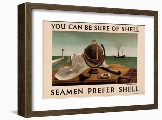 Seamen Prefer Shell-null-Framed Art Print