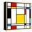 Seamless Abstract Geometric Colorful For Continuous Replicate-alexfiodorov-Framed Stretched Canvas