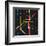 Seamless Background of Abstract Metro Scheme-tovovan-Framed Art Print