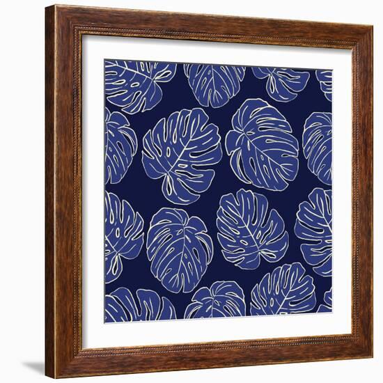 Seamless Floral Texture-YuliaZubkova-Framed Art Print