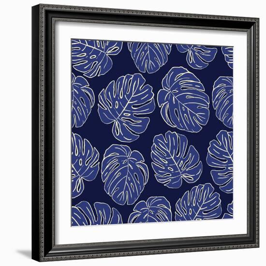 Seamless Floral Texture-YuliaZubkova-Framed Art Print