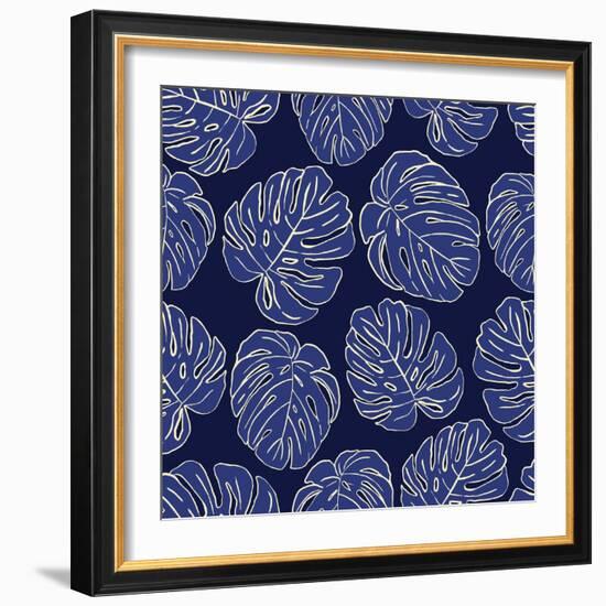 Seamless Floral Texture-YuliaZubkova-Framed Art Print