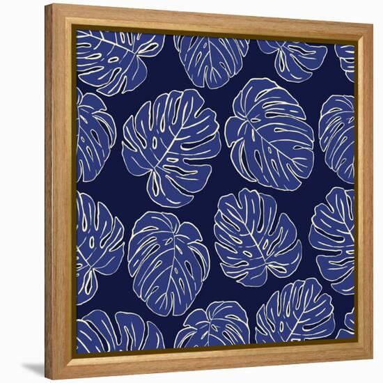 Seamless Floral Texture-YuliaZubkova-Framed Stretched Canvas